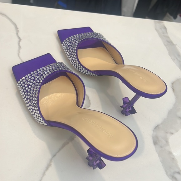 Mach and Mach purple heels - Picture 3 of 4